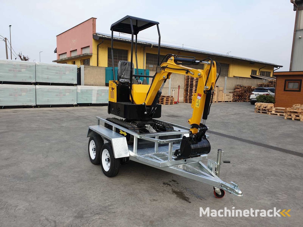 JPC TRAILER Trailer With Excavator