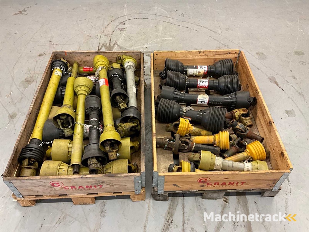 Batch PTO shafts T.B.V. Tractors