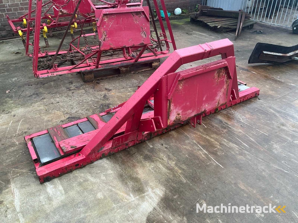 Slide, meadow drag and 9-tooth cultivator