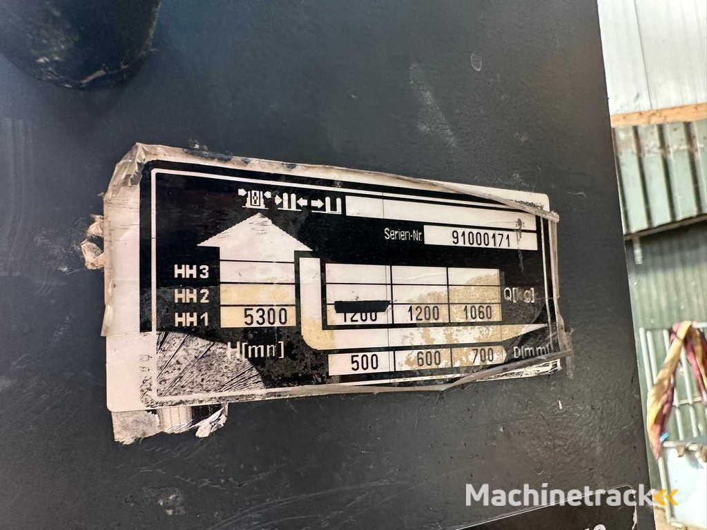 2005 Jungheinrich Flexplus Aquamatic Reach truck