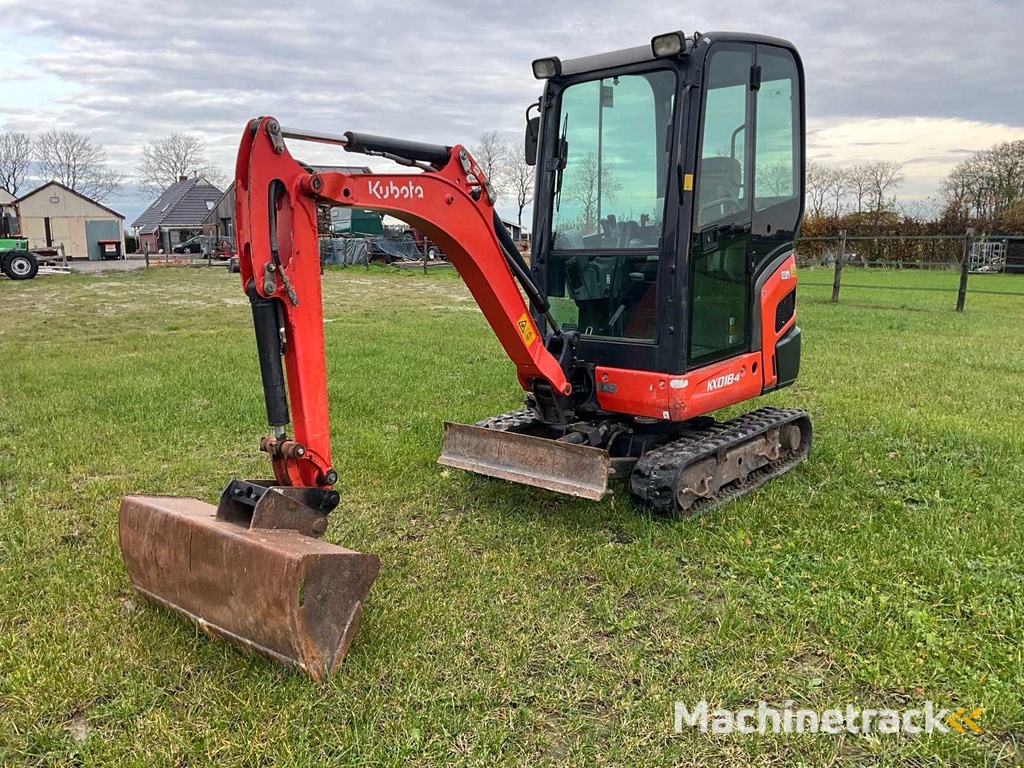 2011 Kubota KX018-4 Mini Excavator