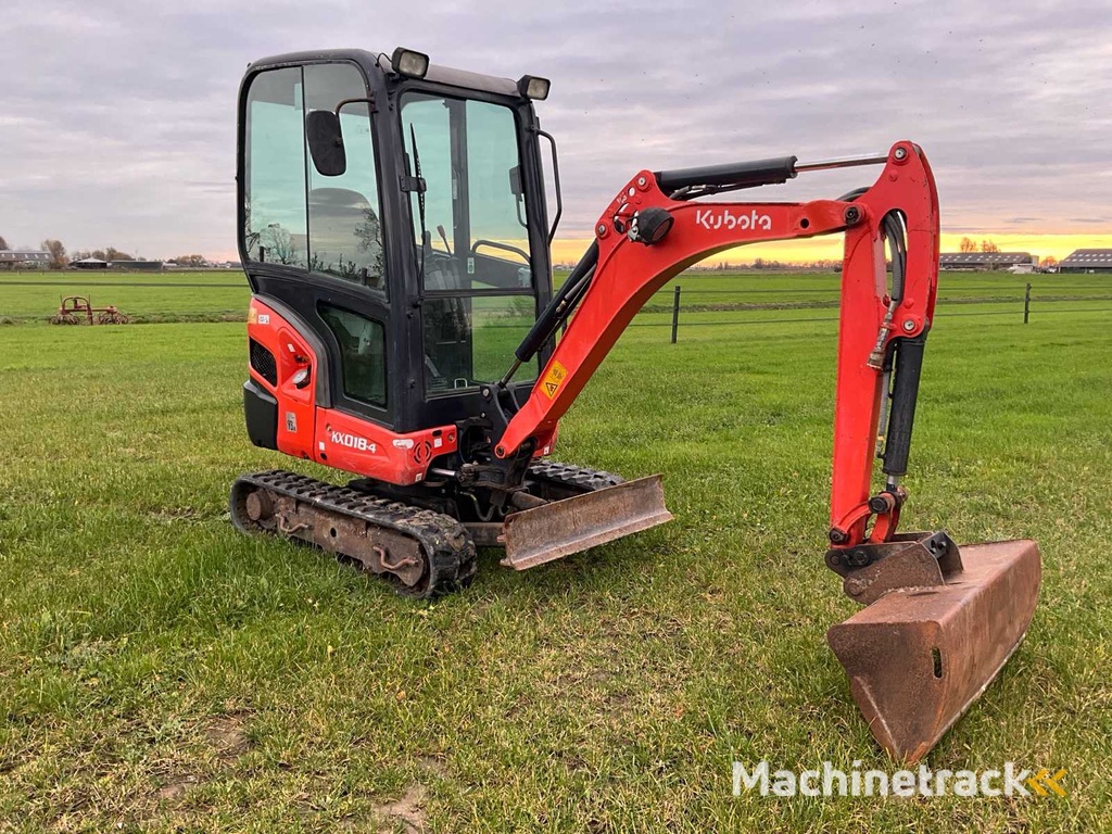 2011 Kubota KX018-4 Mini Excavator