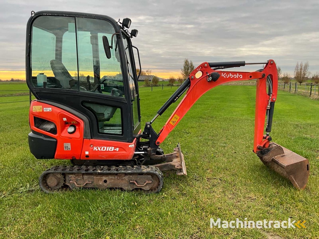 2011 Kubota KX018-4 Mini Excavator