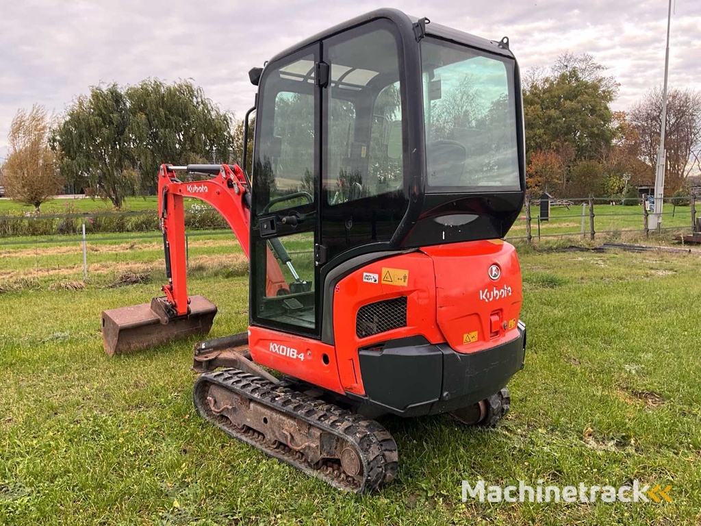 2011 Kubota KX018-4 Mini Excavator