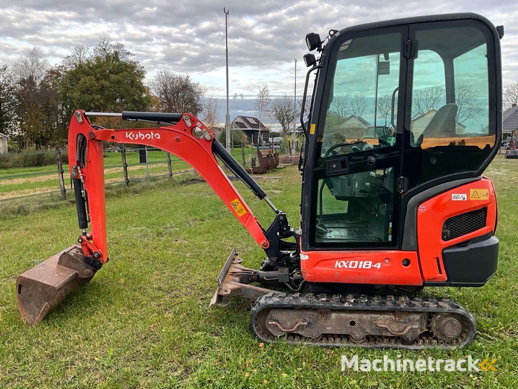 2011 Kubota KX018-4 Mini Excavator