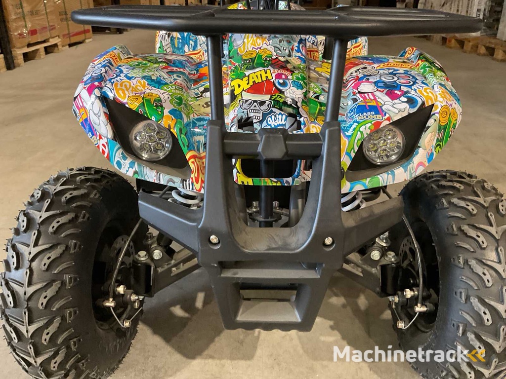 2025 Ultra Motocross MA06E ATX 1000 TR Met rekje Elektrische Quad