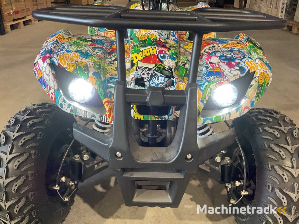 2025 Ultra Motocross MA06E ATX 1000 TR Met rekje Elektrische Quad