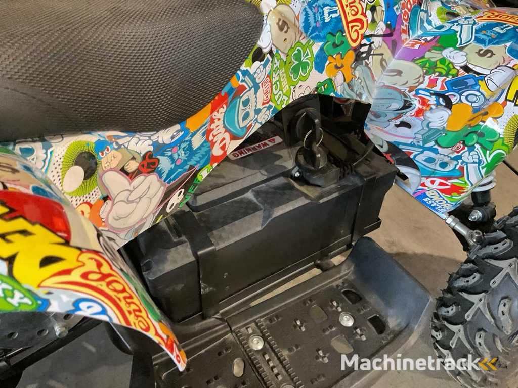 2025 Ultra Motocross MA06E ATX 1000 TR Met rekje Elektrische Quad