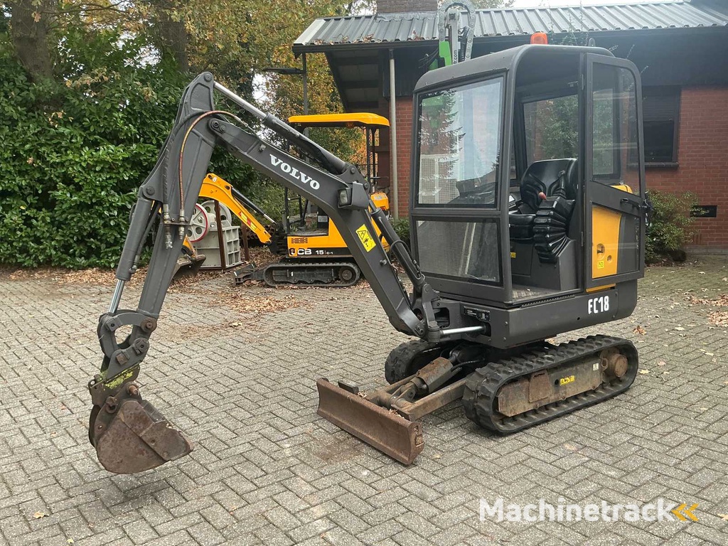 2015 Volvo EC-18D Minigraafmachine