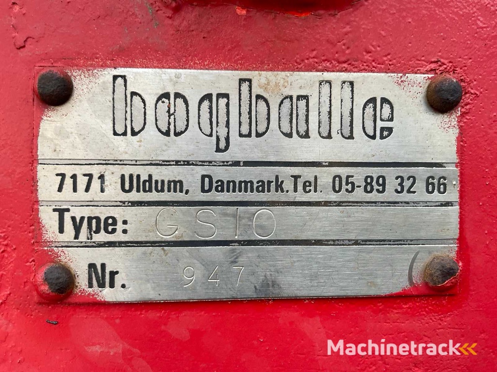 Bogballe GS10 Hubmast