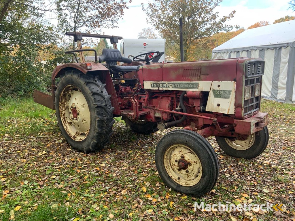 International 383 Two-wheel drive agricultural tractor