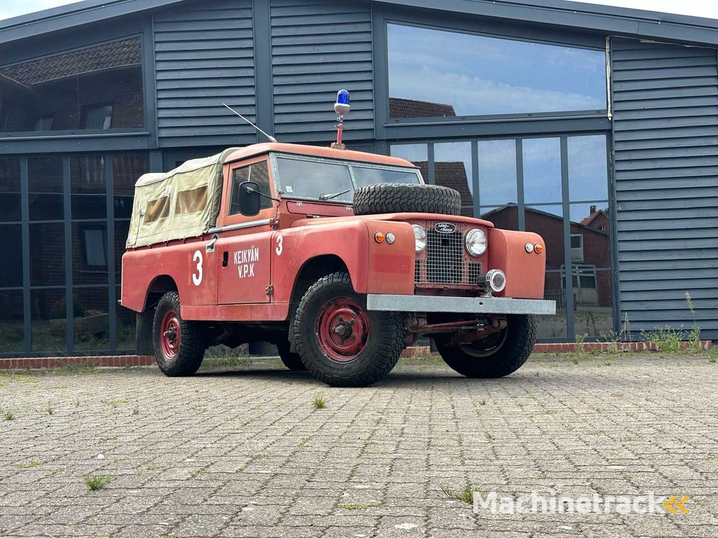 1960 LAND ROVER Series IIA 109 LWB Brandweerwagen - TÜV 2027 en H-Plate