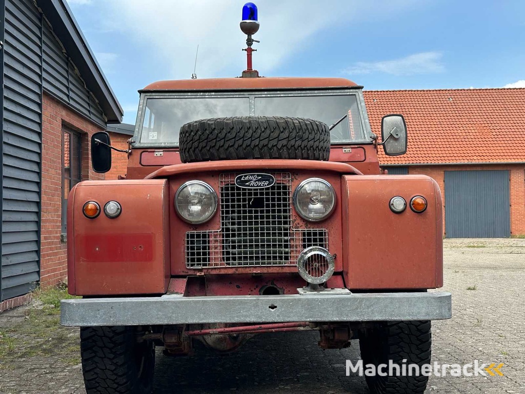 1960 LAND ROVER Series IIA 109 LWB Brandweerwagen - TÜV 2027 en H-Plate