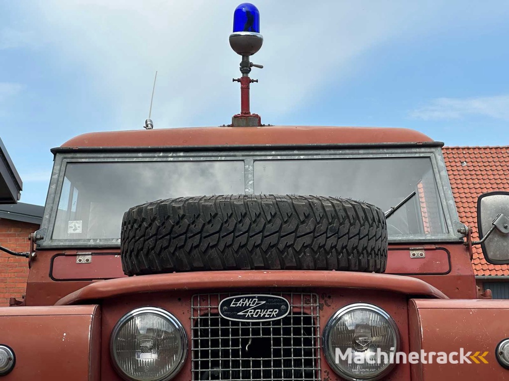 1960 LAND ROVER Series IIA 109 LWB Brandweerwagen - TÜV 2027 en H-Plate