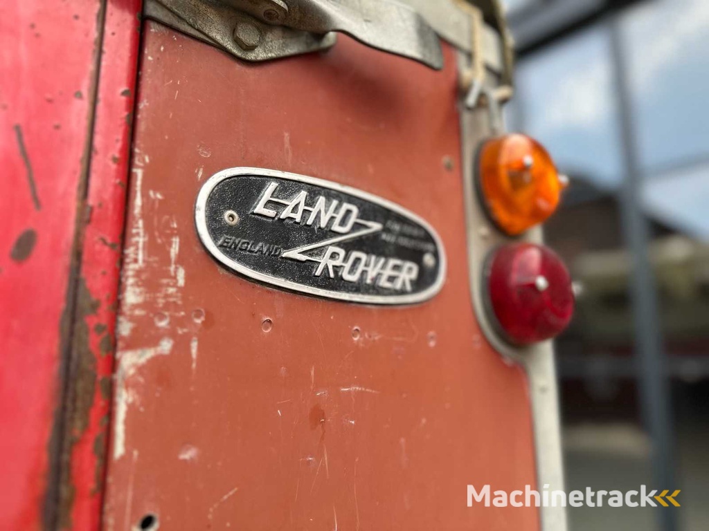 1960 LAND ROVER Series IIA 109 LWB Brandweerwagen - TÜV 2027 en H-Plate