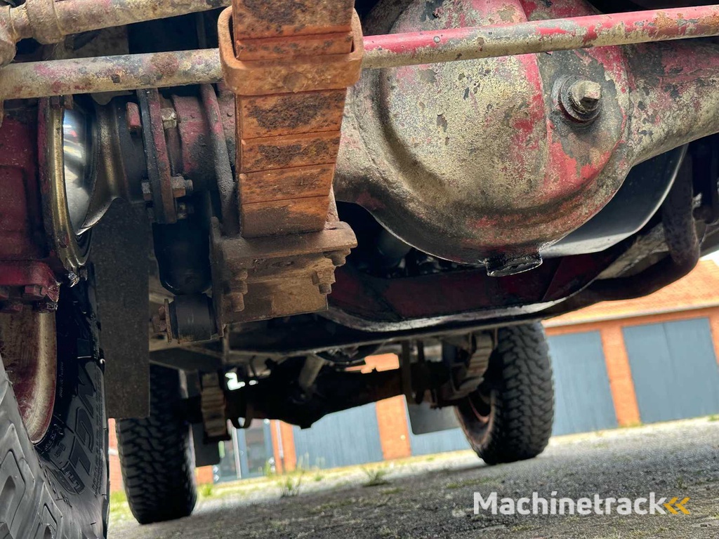 1960 LAND ROVER Series IIA 109 LWB Brandweerwagen - TÜV 2027 en H-Plate