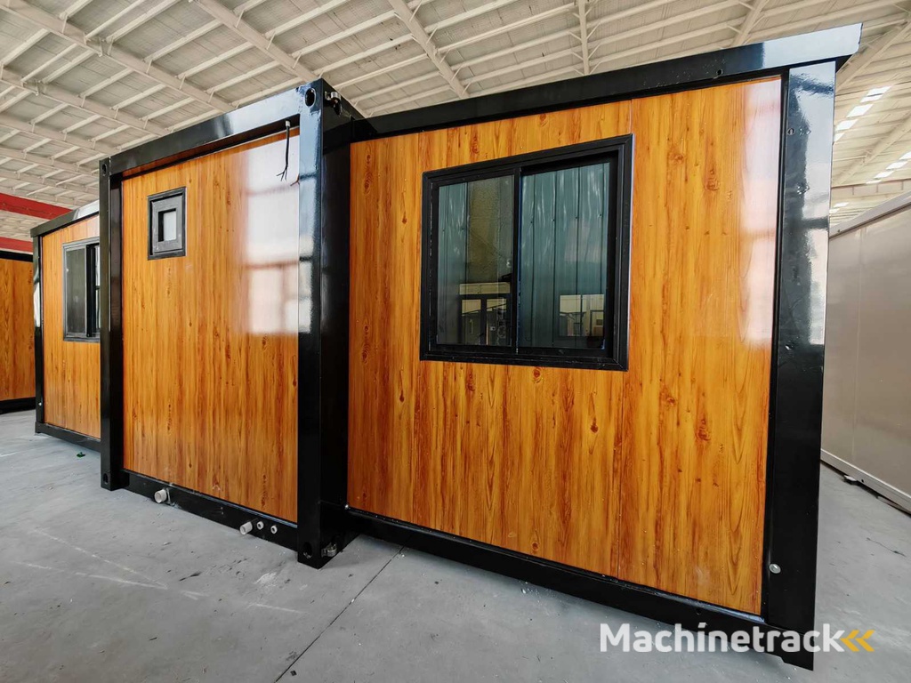 2025 Rhino-Häuser 36,5 m2 Braun 2 Schlafzimmer, Bad und Küche Mobile Wohneinheit / Tiny House