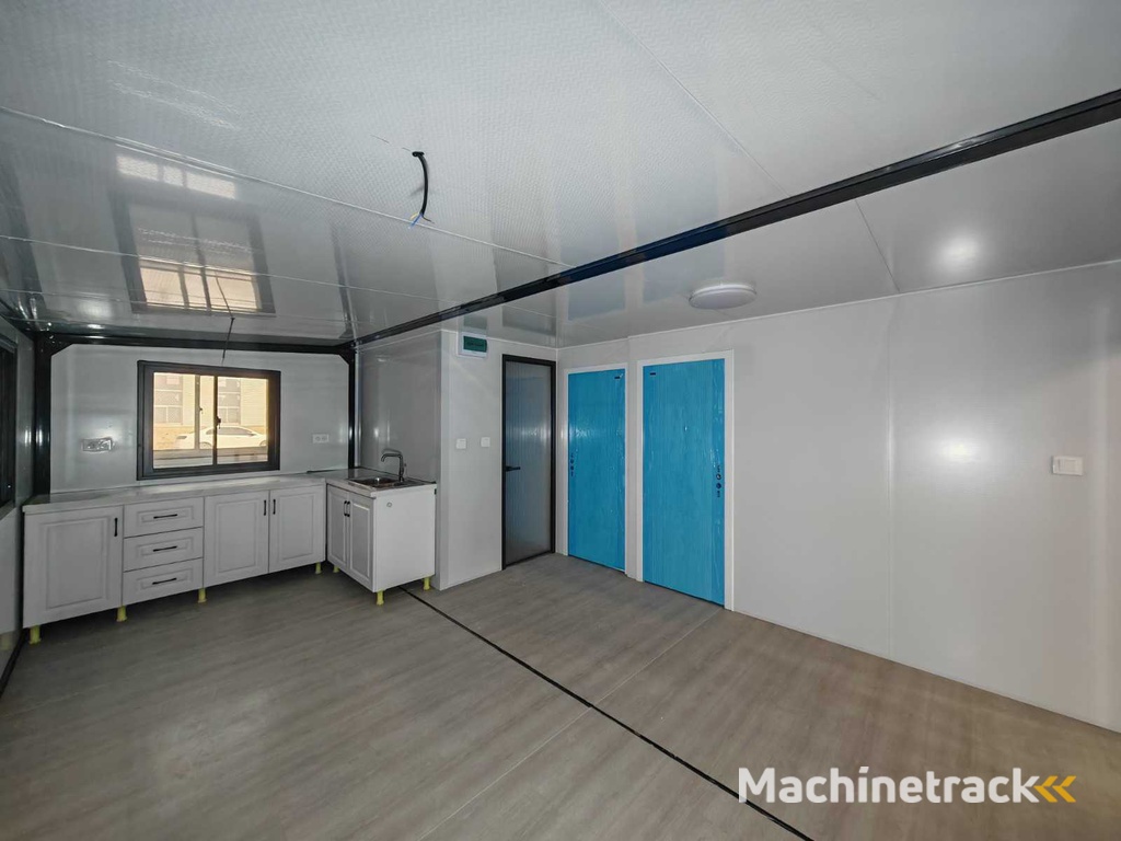 2025 Rhino-Häuser 36,5 m2 Braun 2 Schlafzimmer, Bad und Küche Mobile Wohneinheit / Tiny House