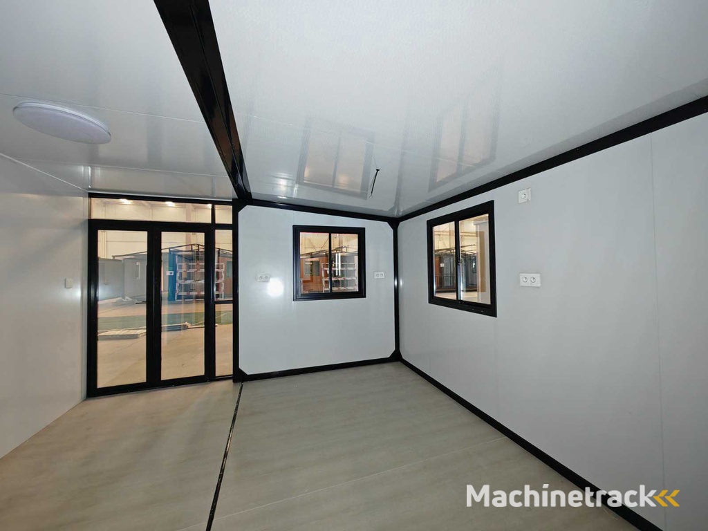 2025 Rhino-Häuser 36,5 m2 Braun 2 Schlafzimmer, Bad und Küche Mobile Wohneinheit / Tiny House