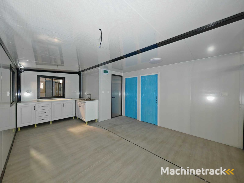 2025 Rhino-Häuser 36,5 m2 Braun 2 Schlafzimmer, Bad und Küche Mobile Wohneinheit / Tiny House