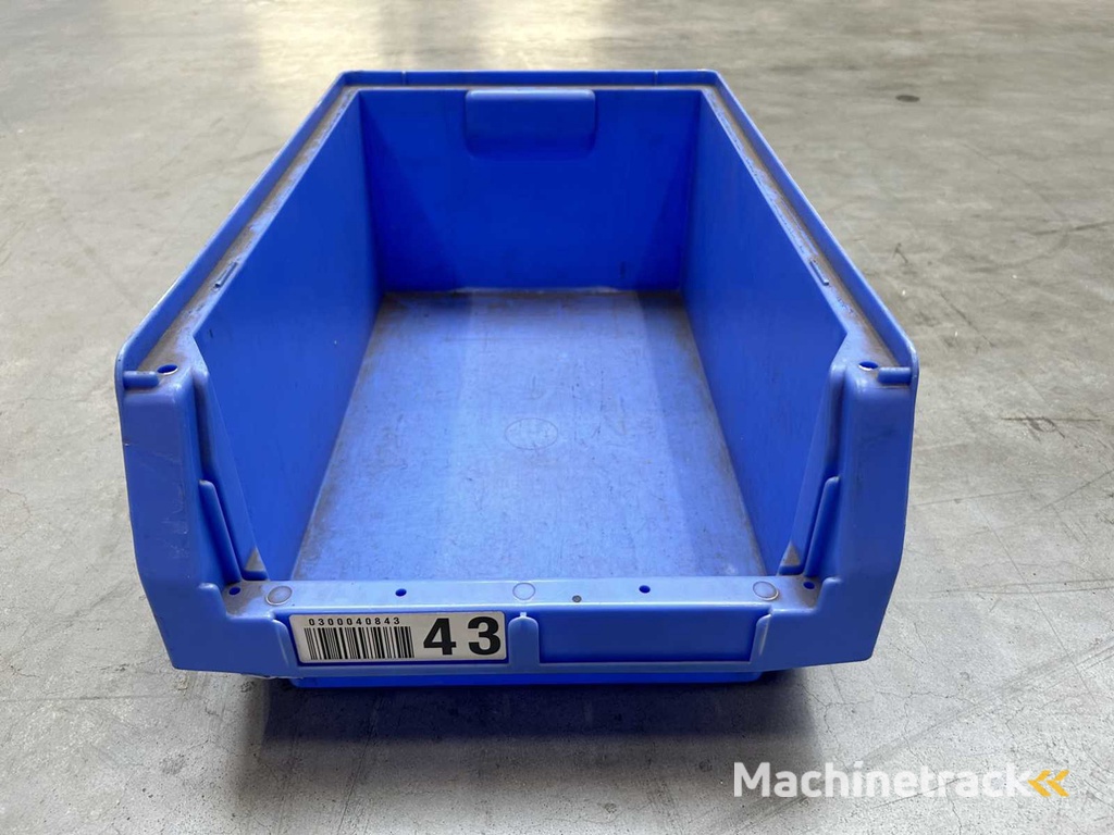 Lagerbehälter mit Greiferöffnung 500x300x200mm (800x)