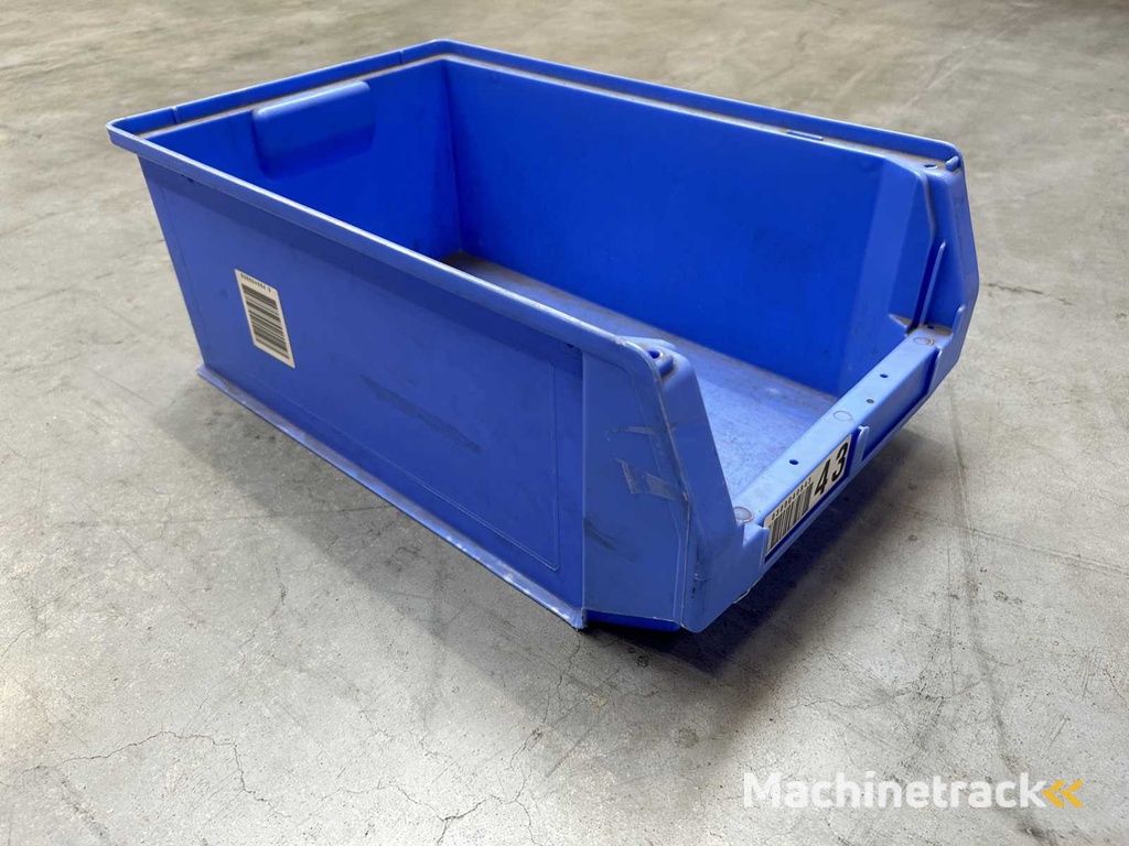 Lagerbehälter mit Greiferöffnung 500x300x200mm (800x)