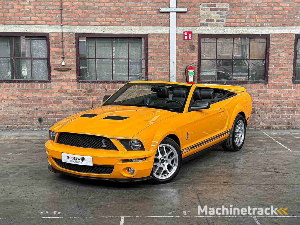 Ford Mustang Shelby GT500 5.4 V8 500PS Cabriolet 2007 (27.000 KM) Youngtimer
