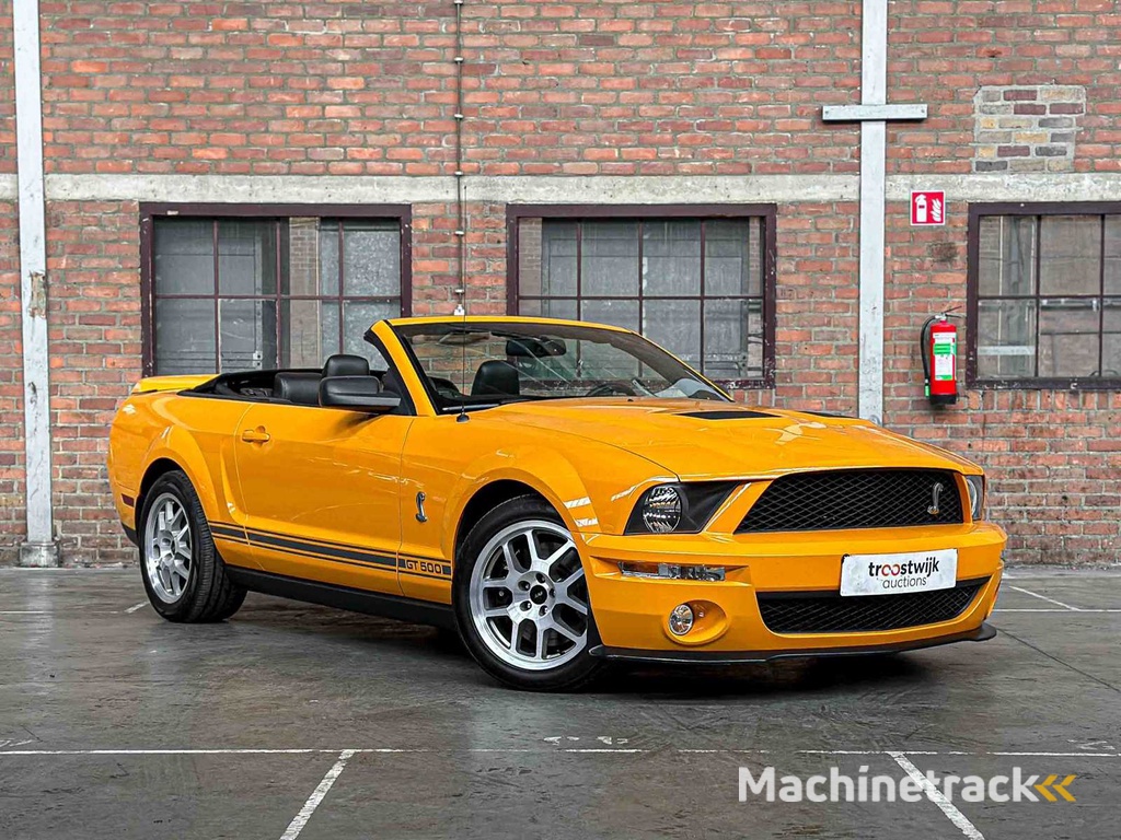 Ford Mustang Shelby GT500 5.4 V8 500PS Cabriolet 2007 (27.000 KM) Youngtimer