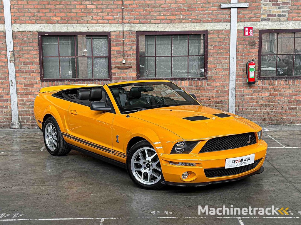 Ford Mustang Shelby GT500 5.4 V8 500PS Cabriolet 2007 (27.000 KM) Youngtimer