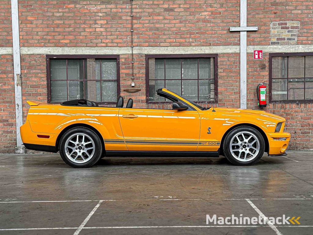 Ford Mustang Shelby GT500 5.4 V8 500PS Cabriolet 2007 (27.000 KM) Youngtimer