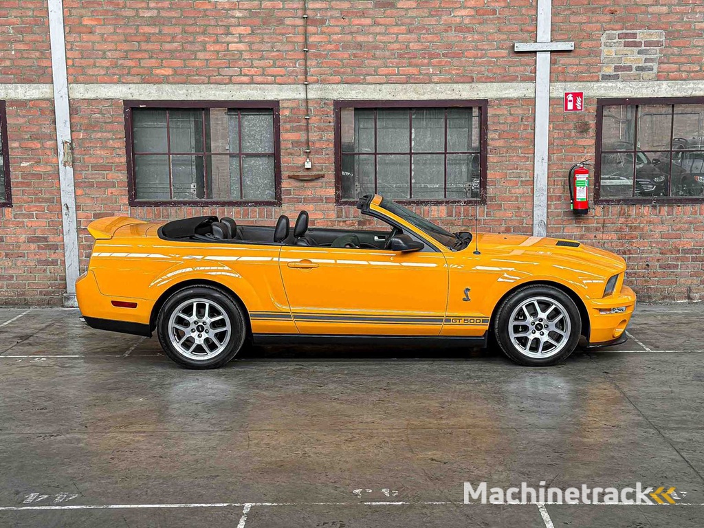 Ford Mustang Shelby GT500 5.4 V8 500PS Cabriolet 2007 (27.000 KM) Youngtimer