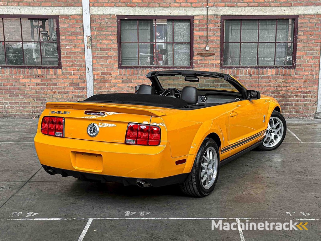 Ford Mustang Shelby GT500 5.4 V8 500PS Cabriolet 2007 (27.000 KM) Youngtimer