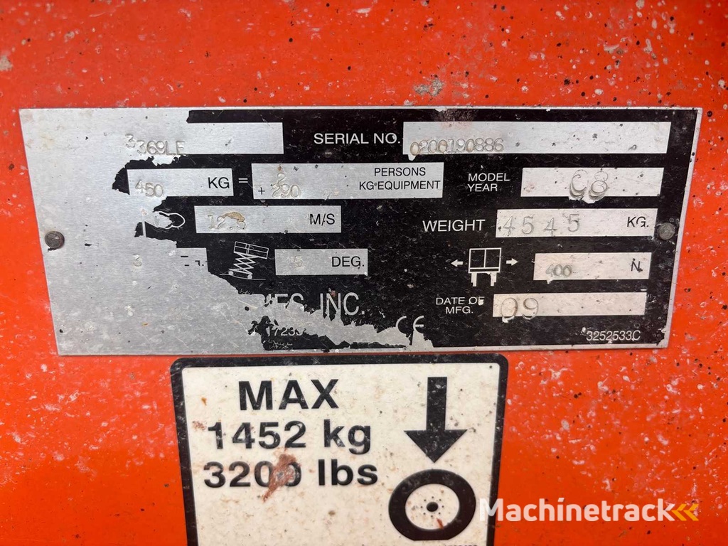 JLG - 3369LE - Hubarbeitsbühne