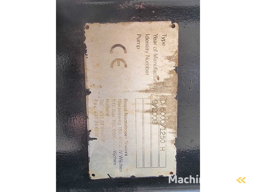 2008 Nooteboom MCO 48-03 Auflieger