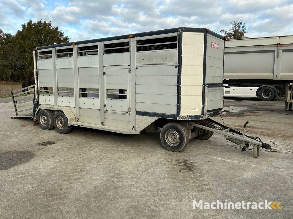 1995 Bart Veldhuizen B.V. G50-2 Viehanhänger