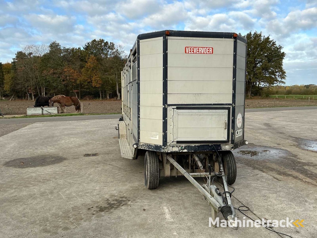 1995 Bart Veldhuizen B.V. G50-2 Viehanhänger