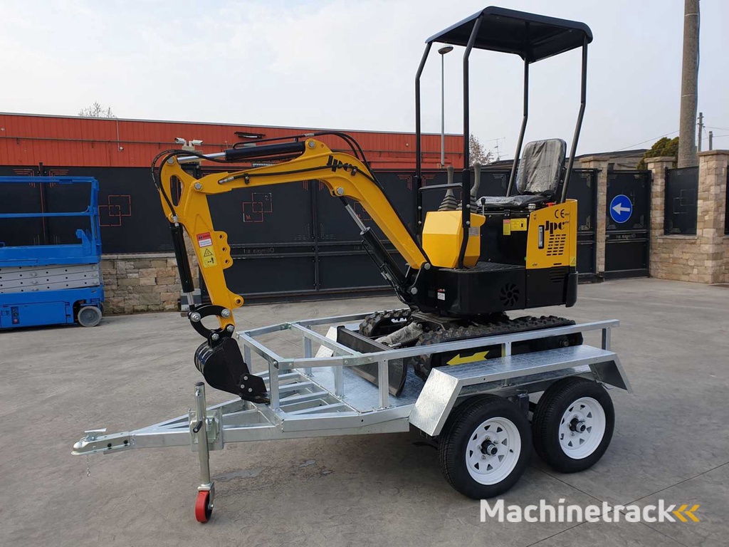 JPC TRAILER Anhänger mit Bagger