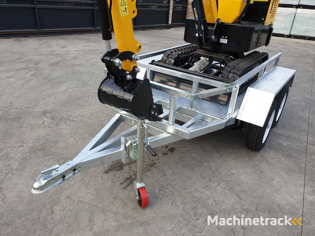 JPC TRAILER Anhänger mit Bagger