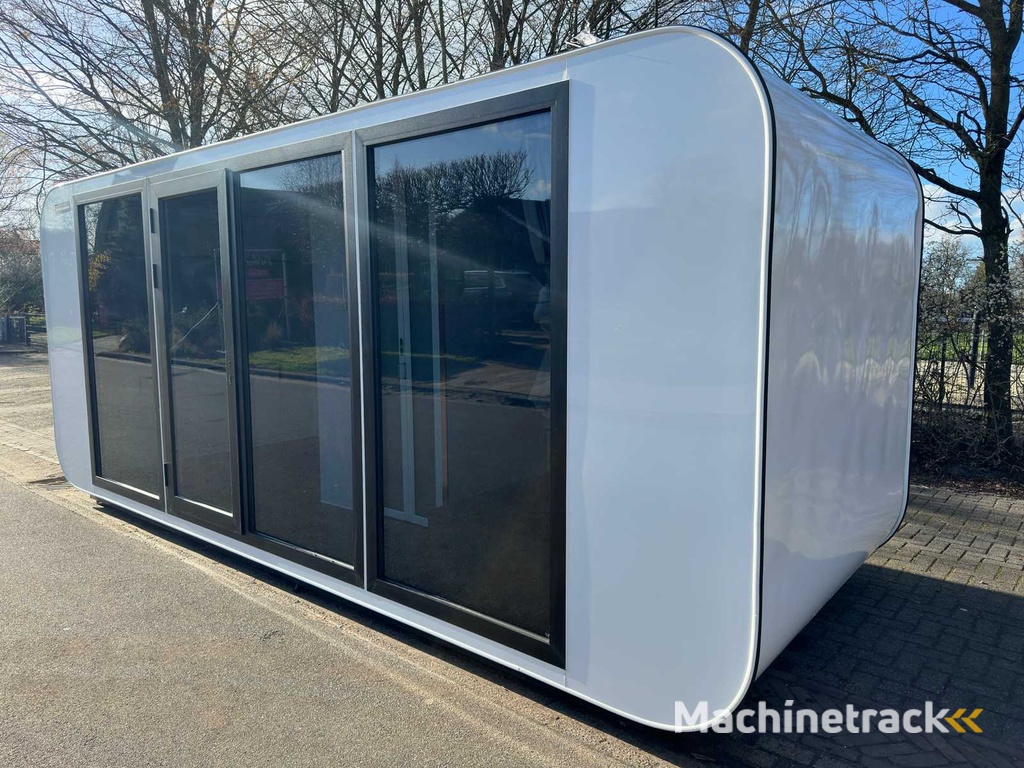 2025 Stahlworks Eco 6000 A Weiße Bürokabine