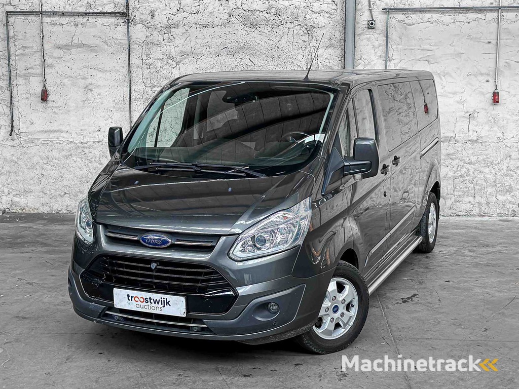 Ford Transit Custom 290 2.0 TDCI L2H1LDC dubbele cabine 170pk 2017, V-477-HZ