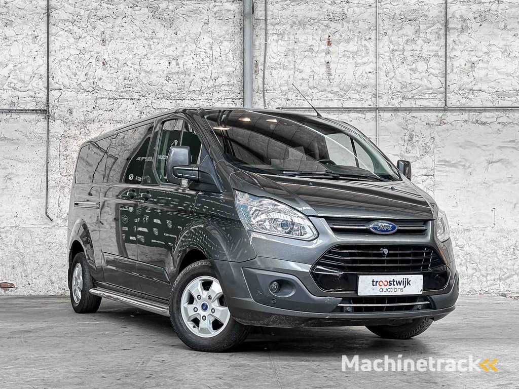 Ford Transit Custom 290 2.0 TDCI L2H1LDC dubbele cabine 170pk 2017, V-477-HZ