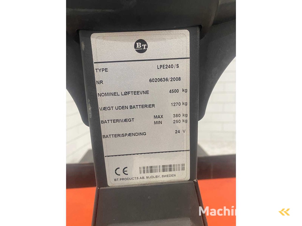 BT - LPE240 - Elektrischer Hubwagen