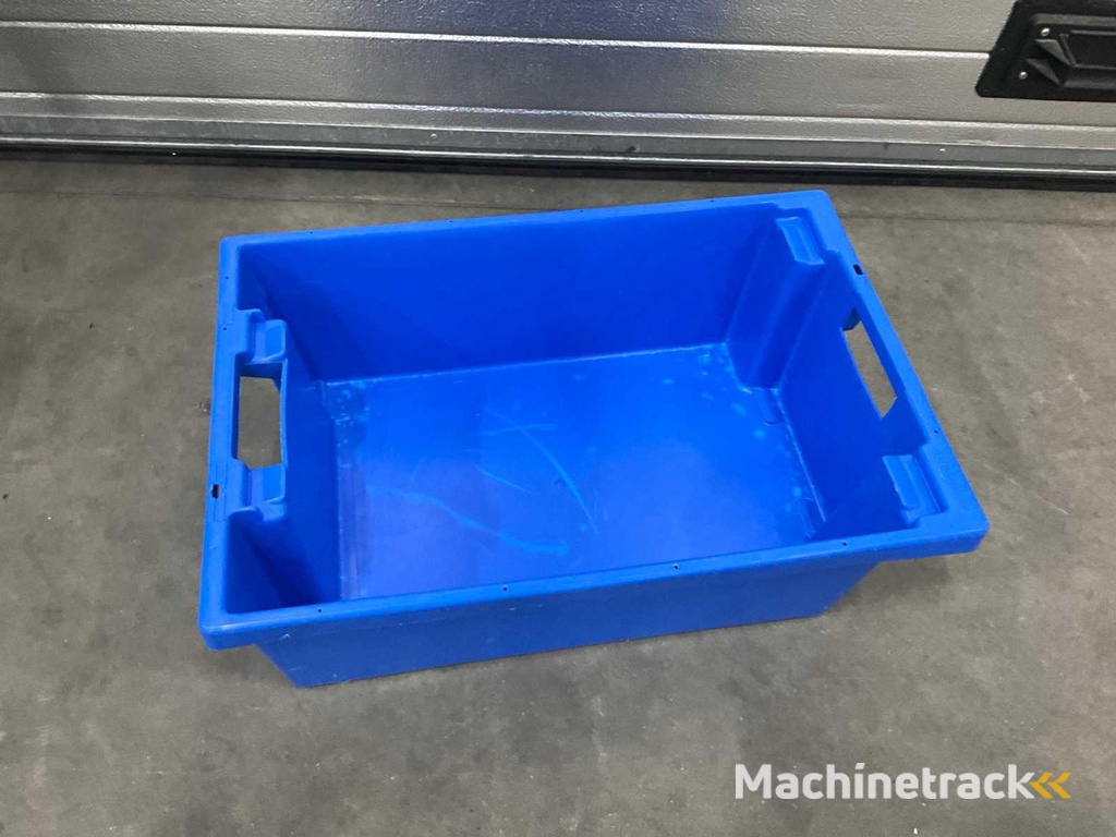 Psaplast Kunststoffbehälter auf Edelstahlboden (17x)