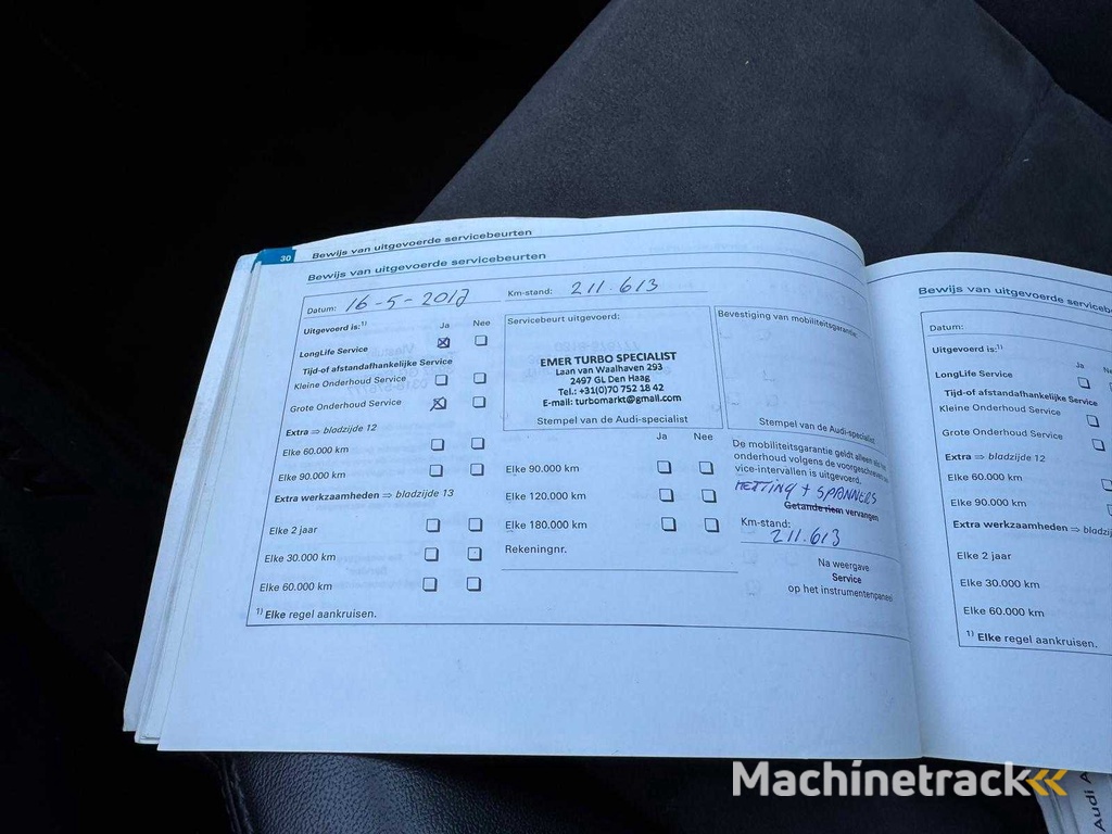 Audi A3 Sportback 1.8 TFSI Attr. PL B 20-XT-NS