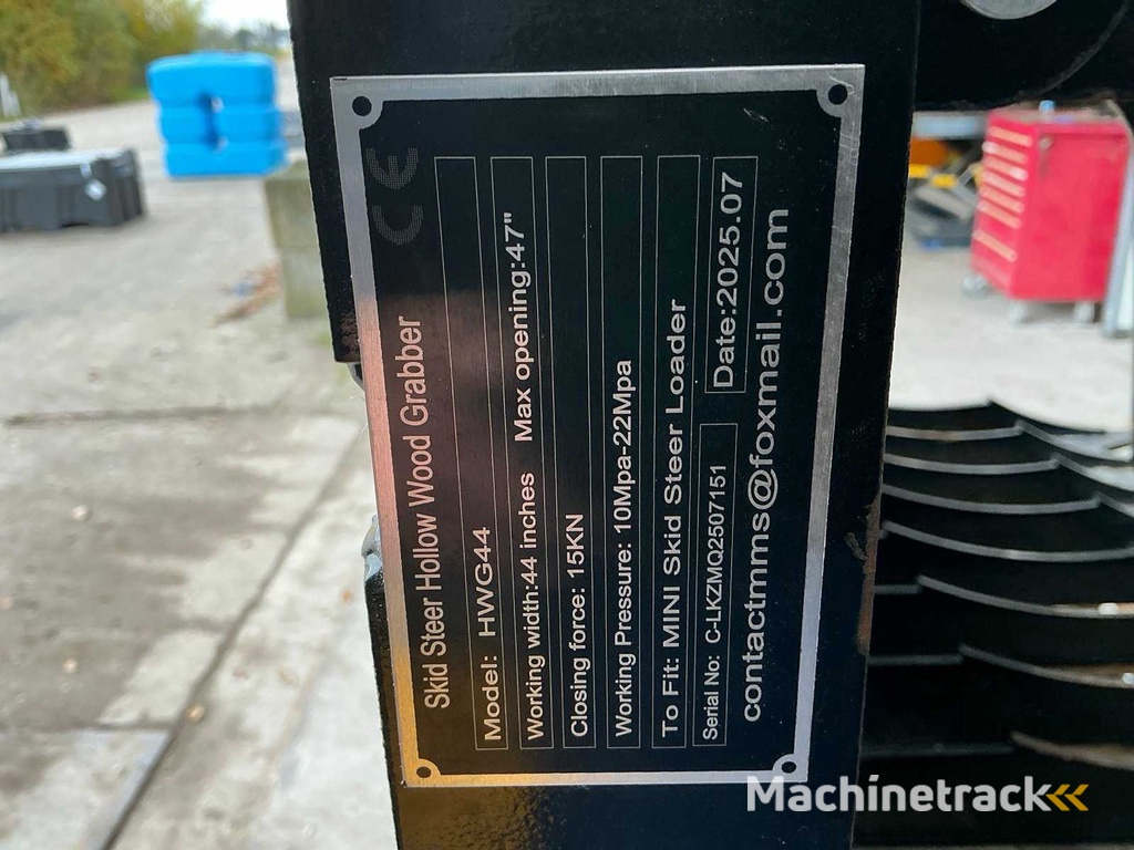 2025 GIYI HWG44 Excavator Grapple