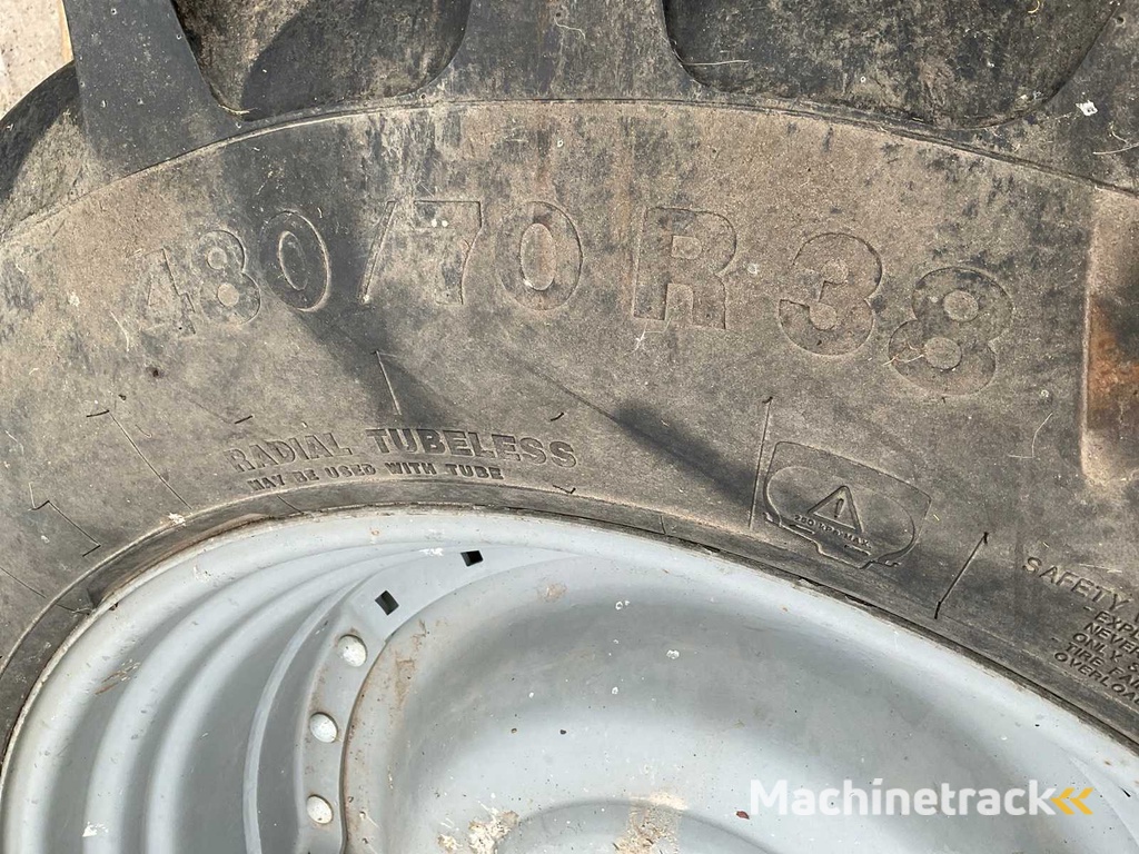 Vredestein Traxion+ Band met velg (2x)