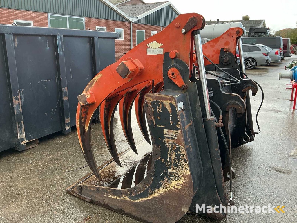 Hekamp Silage bucket with top clamp (grab) Excavator bucket/silage bucket/feed trough