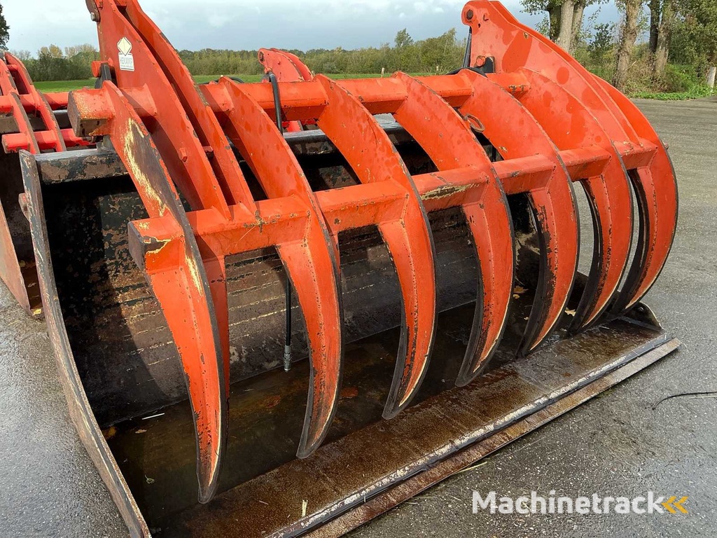 Hekamp Silage bucket with top clamp (grab) Excavator bucket/silage bucket/feed trough