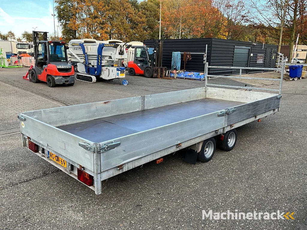 2002 Hapert AL2000 Plateau Aanhangwagen