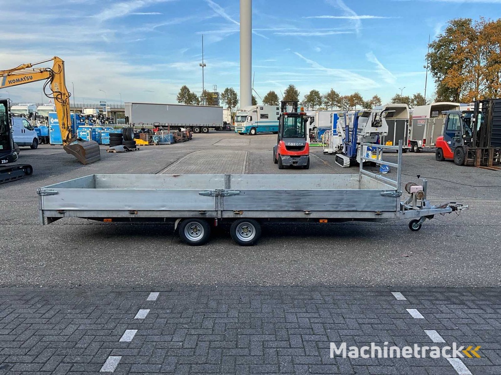 2002 Hapert AL2000 Plateau Aanhangwagen